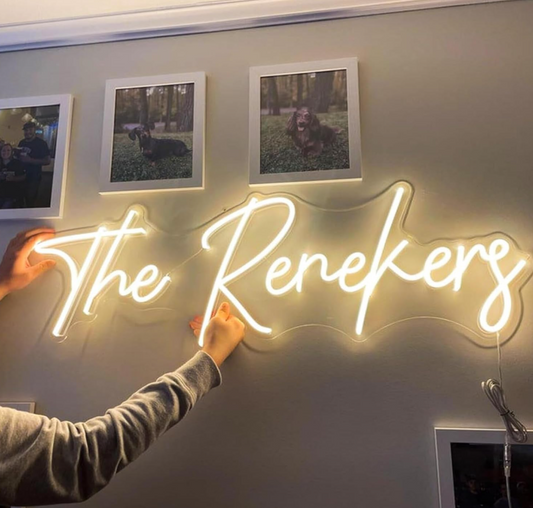 Personalized LED Neon Sign 12 Colors 30 Fonts