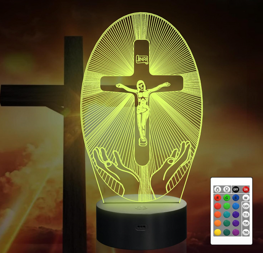 Lamp Night Light 7 Designs Changing to 16 Colors