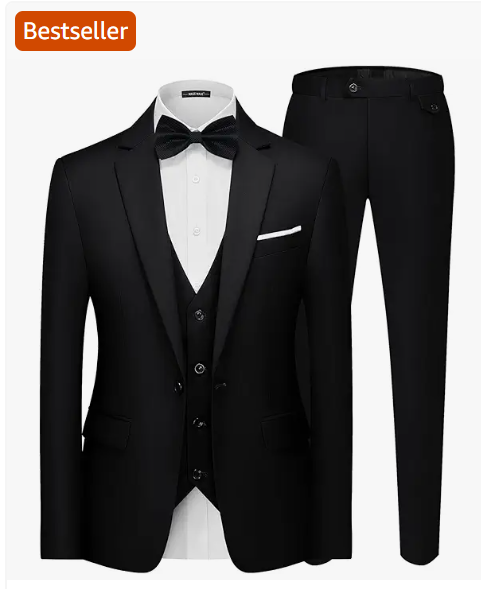 Men's 3 Piece Set Tuxedo Suit 31 Colors To Choose From
