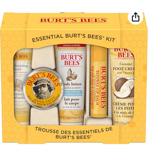 Burt's Bees Essentials Kit Gift Set 5 Products
