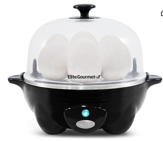 Elite Gourmet Egg Cooker 12 Colors #1 Best Seller