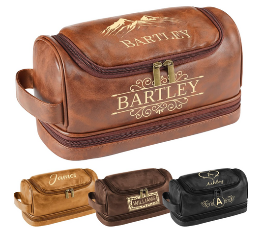 Personalized Toiletry Bag 4 Colors And Choice Of Design